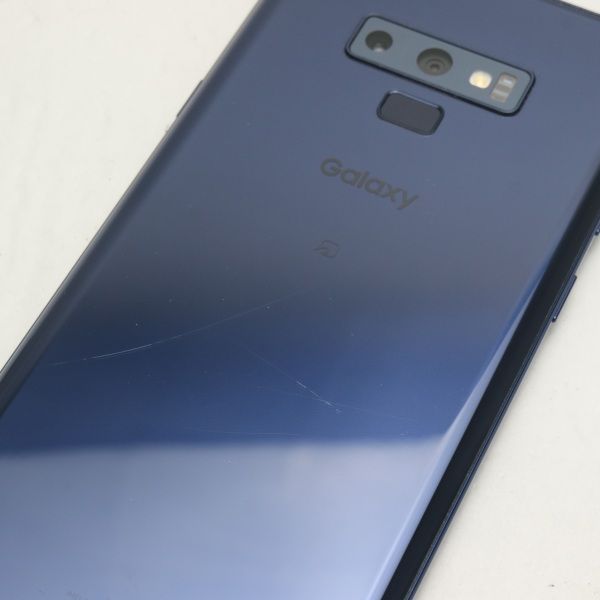 ムスビー｜安心保証 美品 SCV40 Galaxy Note9 オーシャンブルー 本体  