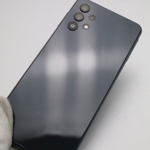 ムスビー｜安心保証 超美品 Galaxy A32 5G SCG08 オーサムブラック 白 
