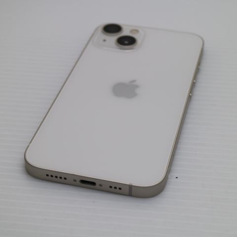ムスビー｜安心保証 超美品 SIMフリー iPhone13 256GB スターライト 白 
