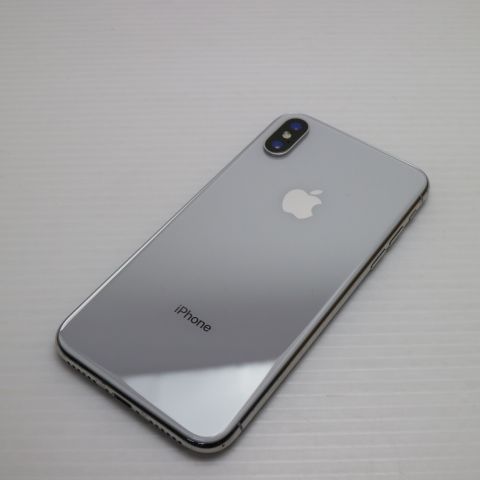 安心保証 超美品 SIMフリー iPhoneX 256GB シルバー 本体 白ロム