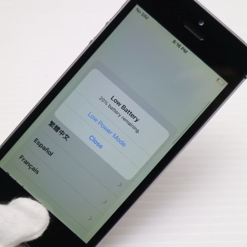 �¿��ݾ��� Ķ���� SIM�ե꡼ iPhoneSE 16GB ���ڡ������쥤 ����� �������