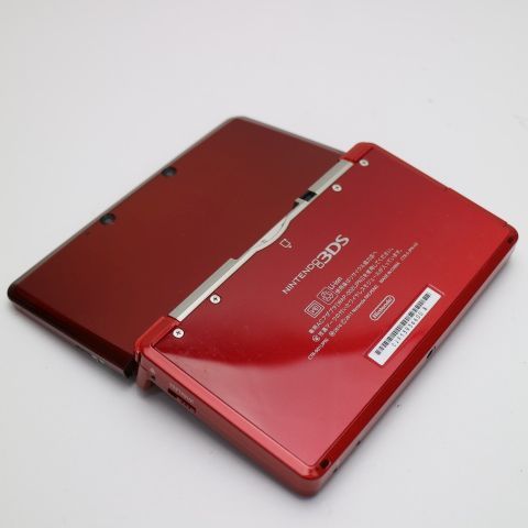 ムスビー｜安心保証付 超美品 ニンテンドー3DS フレアレッド 中古本体  