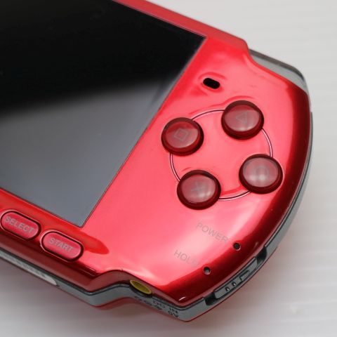 安心保証付 超美品 PSP-3000 ラディアント・レッド  中古本体