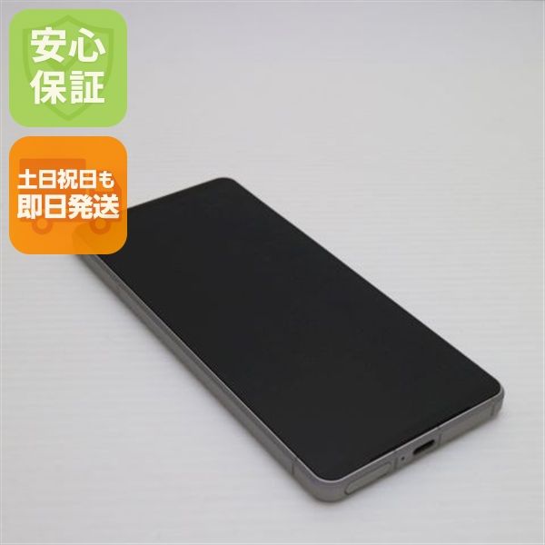 安心保証 新品同様 SIMフリー Xperia 1 VI 12GB 256GB プラチナシルバー