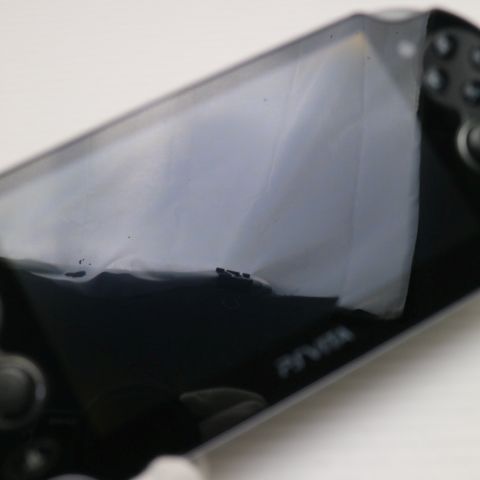 安心保証付 良品中古 PCH-1100 PS VITA ブラック  中古本体