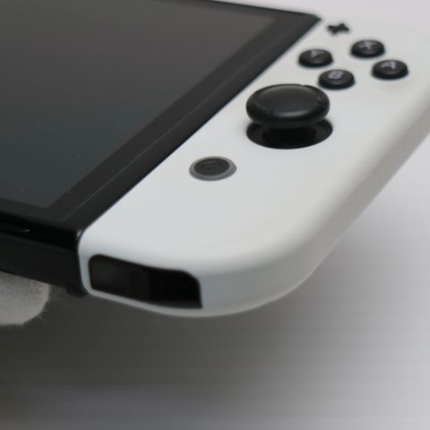 美品】Nintendo Switch 有機ELモデル ホワイト 本体 ムスビー｜安心 