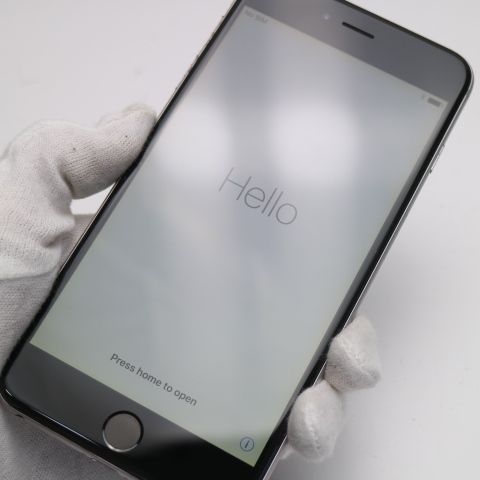 ムスビー｜超美品 SOFTBANK iPhone6 PLUS 64GB スペースグレイ 中古  