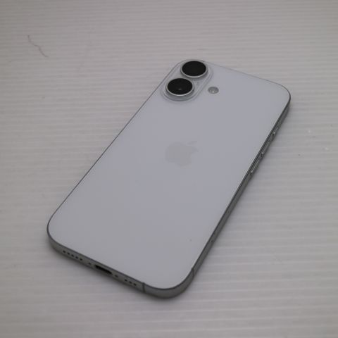 �¿��ݾ� ���� SIM�ե꡼ iPhone 16 128GB �ۥ磻��