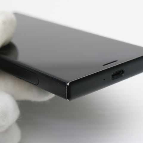 安心保証 美品 SO-02K Xperia XZ1 Compact ブラック SIMロック解除済み