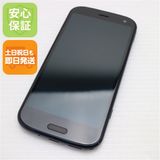 安心保証 新品同様 F-52B らくらくスマートフォン ネイビー 白ロム
