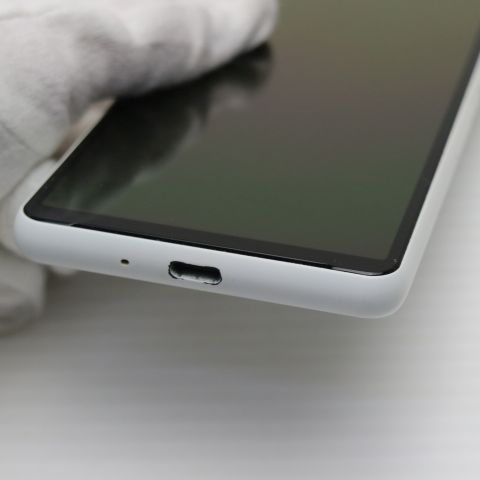 安心保証 超美品 SIMフリー Xperia 10 III Lite ホワイト 白ロム