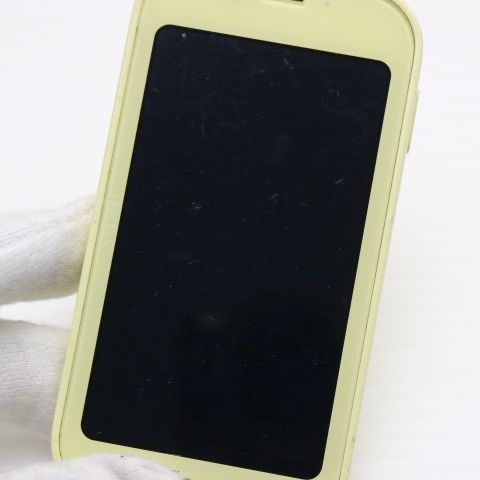安心保証 良品中古 SH-03M  イエロー 白ロム