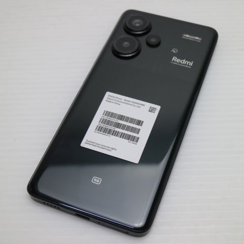 ����Ʊ�� SIM�ե꡼ Redmi Note 13 Pro+ 5G 8GB 256GB �֥�å�