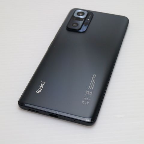 安心保証 美品 SIMフリー Redmi Note 10 Pro オニキスグレー 白ロム