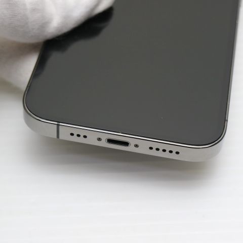 安心保証 超美品 SIMフリー iPhone13 Pro 256GB グラファイト 白ロム