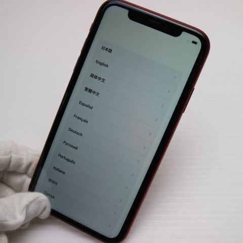 �¿��ݾ� Ķ���� SIM�ե꡼ iPhoneXR 128GB ��å� RED ���� �����