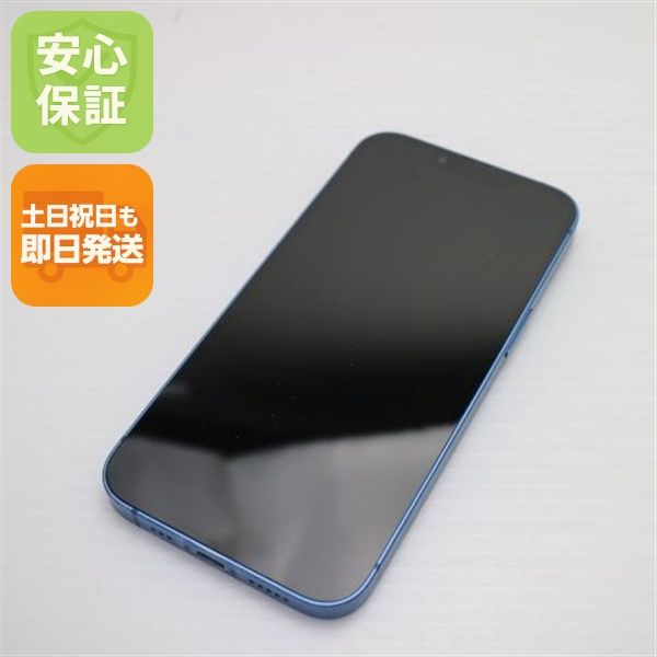 �¿��ݾ� ���� SIM�ե꡼ iPhone13 128GB �֥롼 �����