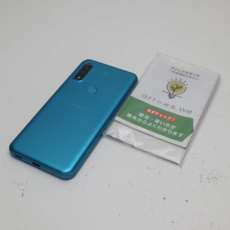 ムスビー｜安心保証 新品未使用 arrows We A101FC ターコイズ 白ロム 