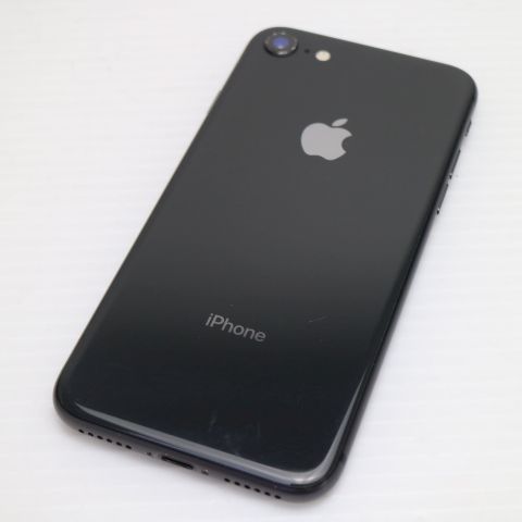 �¿��ݾ��� ���� SIM�ե꡼ iPhone8 64GB ���ڡ������쥤 �֥�å�  �������