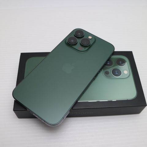 安心保証 新品未使用 SIMフリー iPhone13 Pro 256GB アルパイングリーン