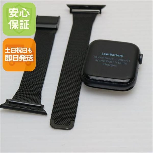 超美品 Apple Watch Series6 44mm GPS+Cellular ブラック