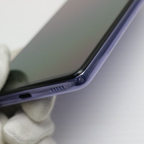 安心保証 新品同様 SC-53B Galaxy A52 5G オーサムバイオレット 白ロム