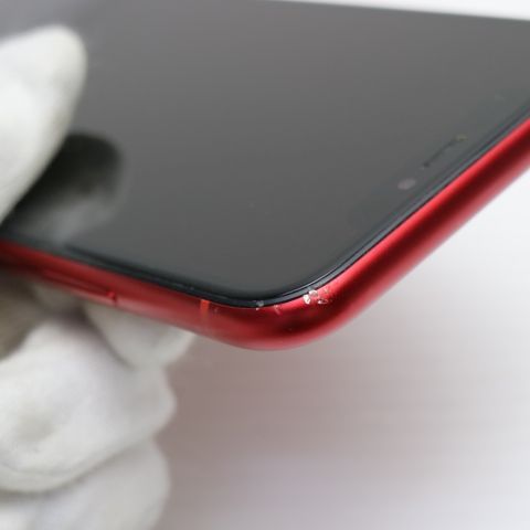 安心保証 超美品 SIMフリー iPhoneXR 64GB レッド RED 本体 白ロム