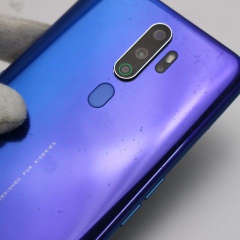 OPPO A5 2020 ブルー 【中古】Oppo 楽天モバイル 【SIMフリー】 OPPO 