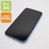 安心保証 新品同様 SIMフリー iPhoneXR 64GB ブルー 本体 白ロム