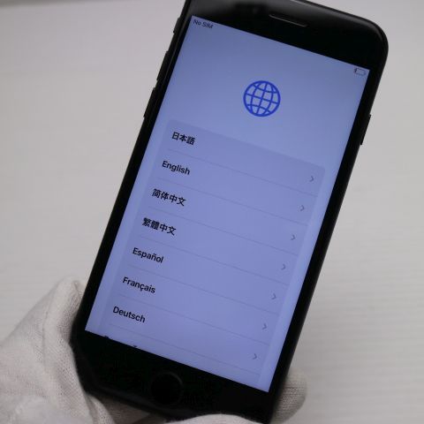 �¿��ݾ��� ���� SIM�ե꡼ iPhone7 128GB �֥�å�  �������