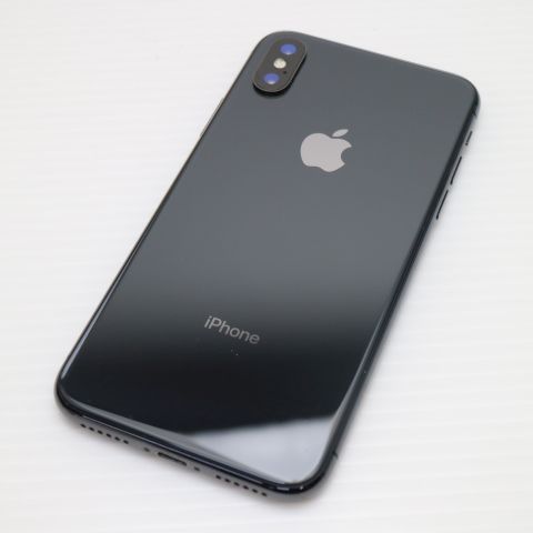 ムスビー｜安心保証 超美品 SIMフリー iPhoneX 64GB スペースグレイ 