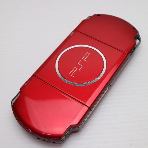 安心保証付 超美品 PSP-3000 ラディアント・レッド  中古本体