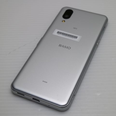 ムスビー｜安心保証 超美品 SHG09 BASIO active シルバー SIMロック 