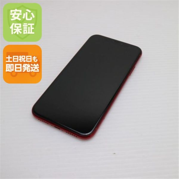 �¿��ݾ� ���� SIM�ե꡼ iPhoneXR 128GB ��å� RED ���� �����