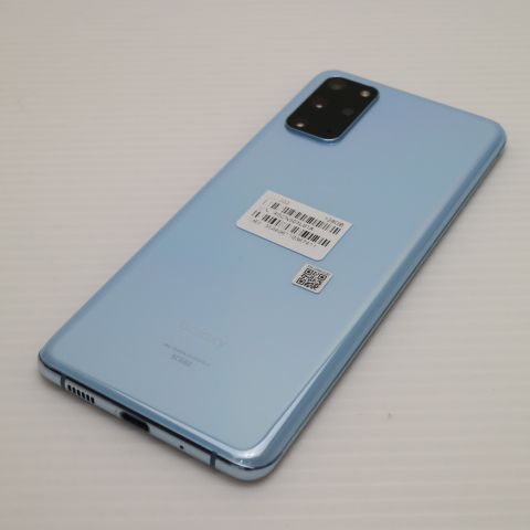 ムスビー｜安心保証 超美品 SCG02 Galaxy S20+ 5G クラウドブルー 白  