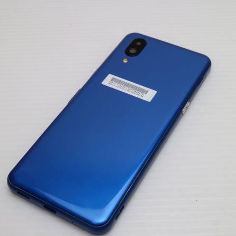 安心保証 美品 SoftBank シンプルスマホ6 A201SH インディゴブルー