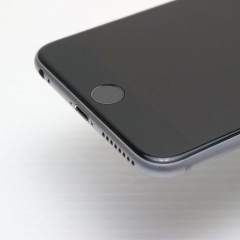 安心保証付 新品同様 SIMフリー iPhone6S PLUS 128GB スペースグレイ 白ロム