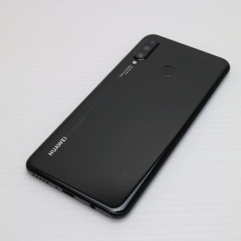 安心保証 新品同様 SIMフリー HUAWEI P30 lite  ミッドナイトブラック