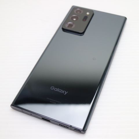 Ķ���� SCG06 Galaxy Note20 Ultra 5G �ߥ��ƥ��å��֥�å�