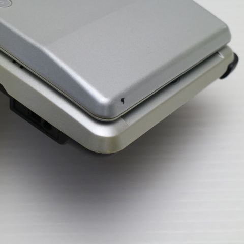 安心保証付 美品 ニンテンドーDS プラチナシルバー   中古本体