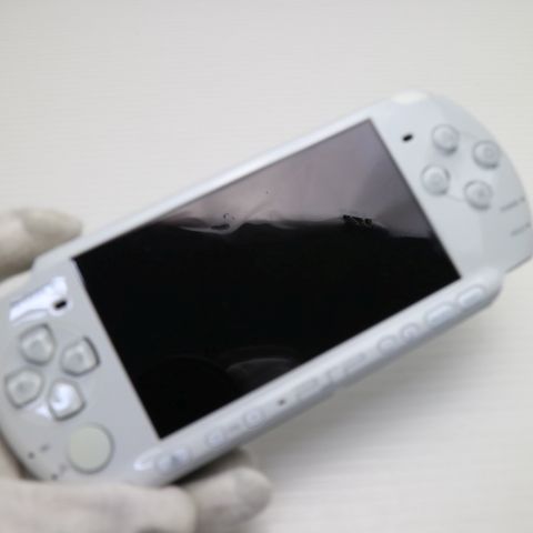 安心保証付 美品 PSP-3000 パール・ホワイト  中古本体