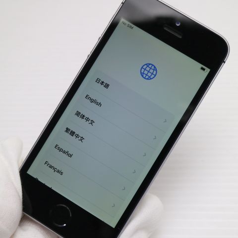 �¿��ݾ��� ���� SIM�ե꡼ iPhoneSE 16GB ���ڡ������쥤 ����� �������