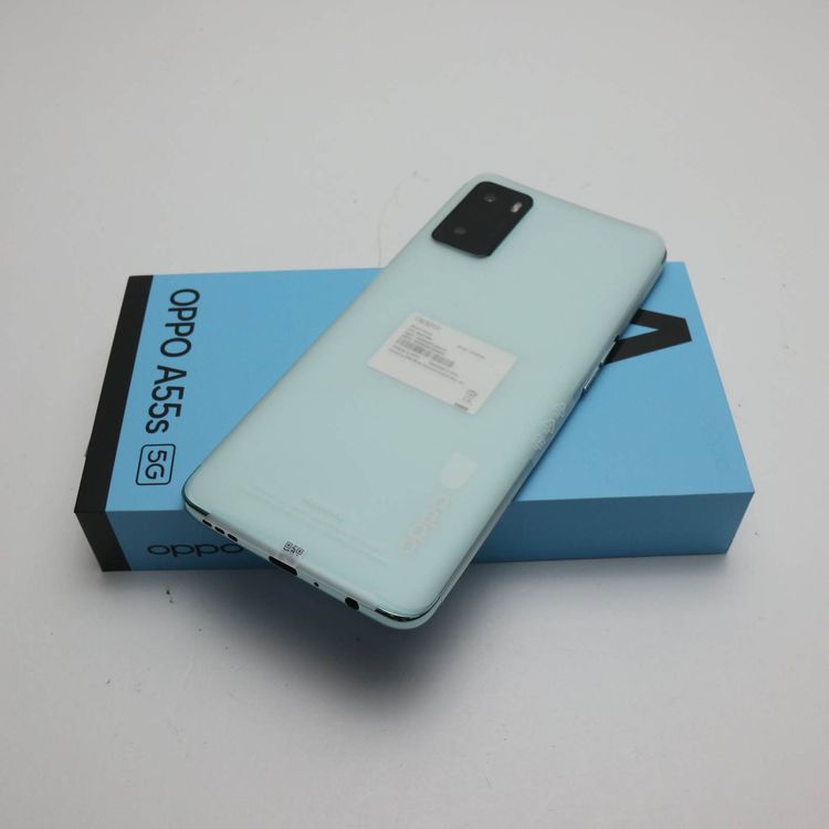 ムスビー｜安心保証 新品未使用 SIMフリー OPPO A55s 5G 64GB グリーン 