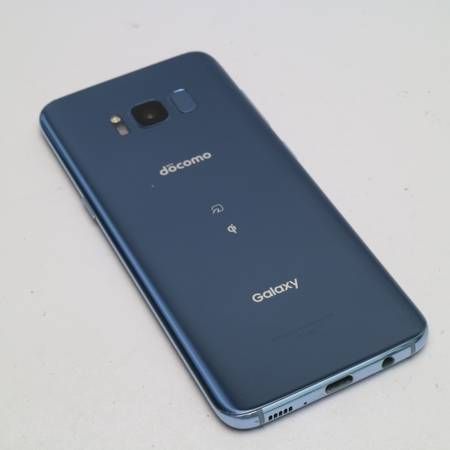 ムスビー｜○安心保証付○美品○SC-02J Galaxy S8 ブルー○白ロム 中古