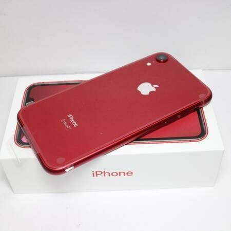 ムスビー｜安心保証 新品未使用 SIMフリー iPhoneXR 256GB レッド RED 