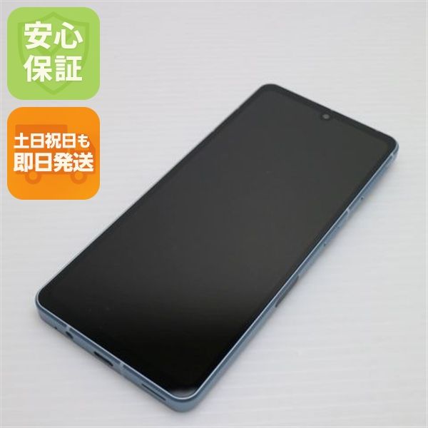 安心保証 美品 SIMフリー AQUOS sense7 SH-M24 ブルー