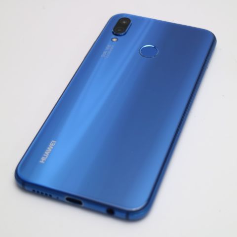 ムスビー｜安心保証 新品同様 SIMフリー HUAWEI P20 lite ブルー 本体  