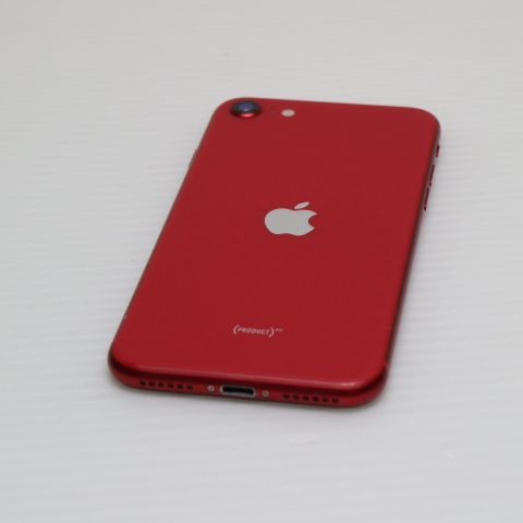 安心保証 新品同様 SIMフリー iPhone SE 第2世代 128GB レッド 白ロム