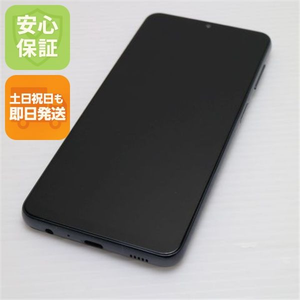 安心保証 美品 Galaxy A32 5G SCG08 オーサムブラック 白ロム