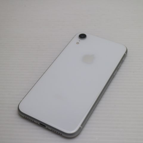 �¿��ݾ� ���� SIM�ե꡼ iPhoneXR 256GB �ۥ磻�� ���� �����